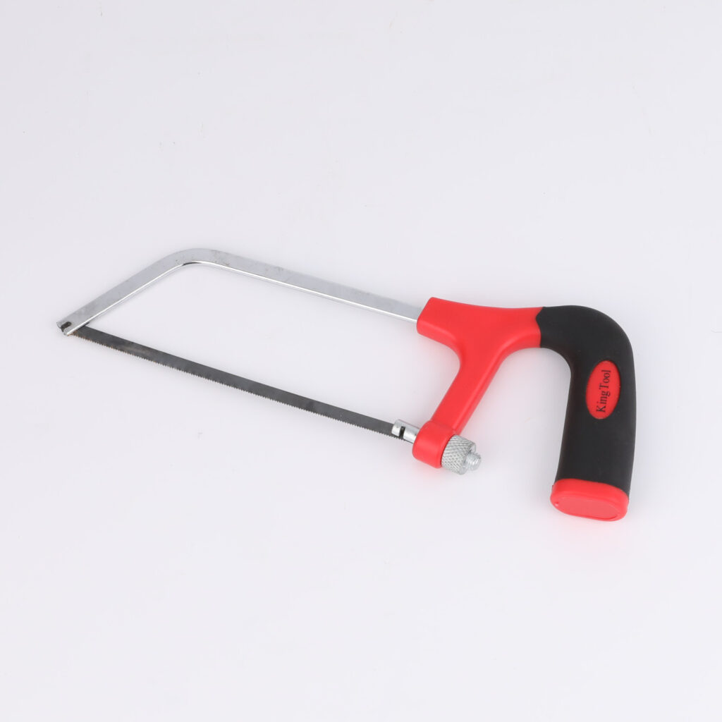 KingTool Bow Saws-Heavy Duty Hand Saw for Metal Cutting - High Tension Frame with Bi-Metal Blade for Steel, PVC, and Pipes