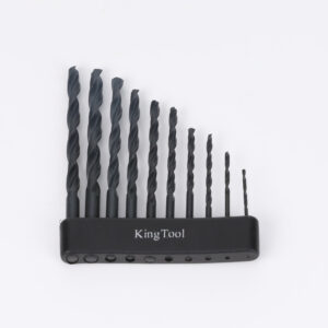 KingTool HSS Twist Drill Bits Set for Metal, Wood, and Plastics